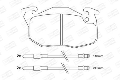 SET PLACUTE FRANA FRANA DISC CHAMPION 571524CH 1