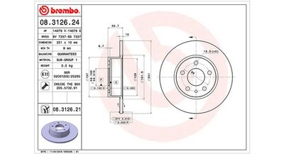 DISC FRANA MAGNETI MARELLI 360406021100