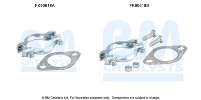 Монтажен комплект, катализатор BM Catalysts FK90618