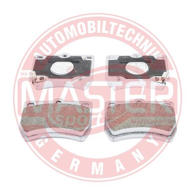 Комплект тормозных колодок, дисковый тормоз MASTER-SPORT GERMANY 13046059702K-SET-MS для KIA PRIDE