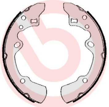 Sada brzdových čelistí BREMBO S 49 503