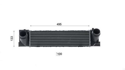 INTERCOOLER COMPRESOR MAHLE CI686000S 10