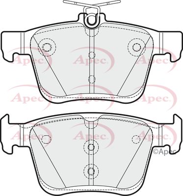 Brake Pad Set APEC PAD1903