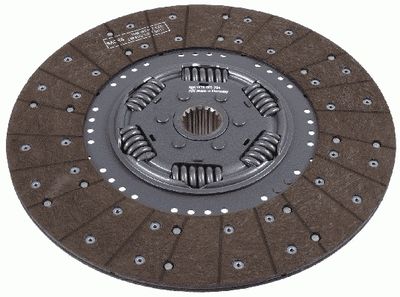 Koppelingsplaat/plaat (395mm, OE/OES kwaliteit)