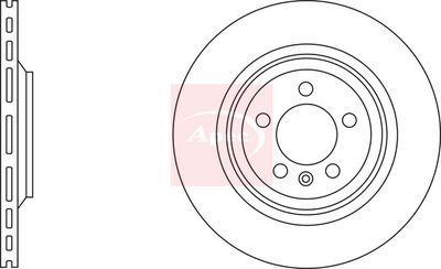 APEC Brake Disc DSK2816