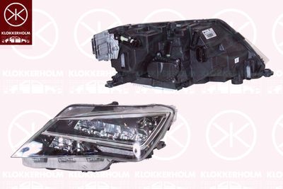 Основная фара KLOKKERHOLM 66180184A1 для SEAT TOLEDO