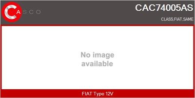 Компрессор, кондиционер CASCO CAC74005AS для FIAT CINQUECENTO
