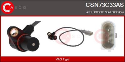 SENZOR IMPULSURI ARBORE COTIT CASCO CSN73C33AS