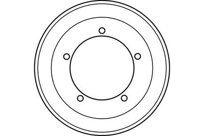 BREMSTROMMEL TRW DB4166 1