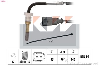SENSOR ABGASTEMPERATUR