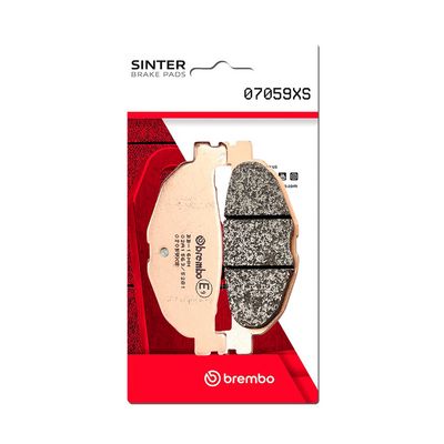 Brake pads Achter, beoogd gebruik: scooters, materiaal: sinter-XS, 37,1x96,6x11,8mm past: YAMAHA YP 400 2005-2007