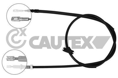 Тросик, cтояночный тормоз CAUTEX 766249 для SEAT TOLEDO
