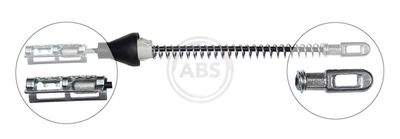 Cable Pull, parking brake K13884