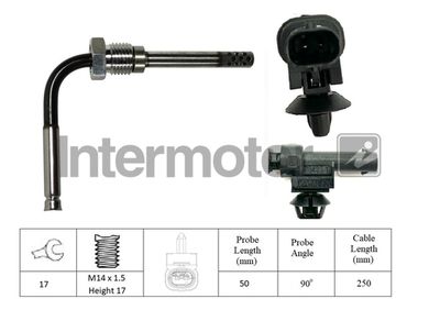 Sensor, exhaust gas temperature Intermotor 27344