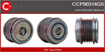 FULIE ALTERNATOR CASCO CCP90314GS