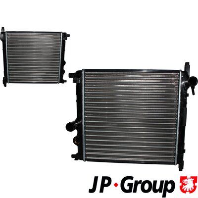 Радиатор, охлаждение двигателя JP GROUP 1114208200 для SEAT Mii