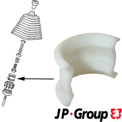 JP GROUP 1131400600 Втулка, шток вилки переключения передач для MINI