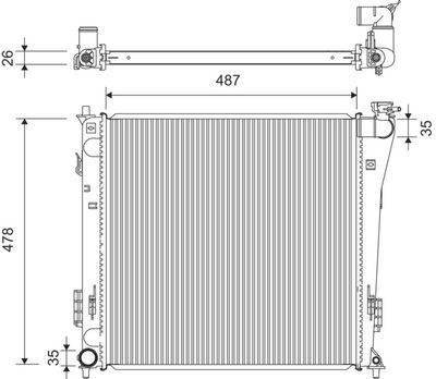 RADIATOR RACIRE MOTOR