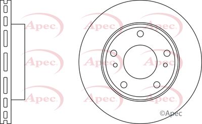 Brake Disc APEC DSK2225