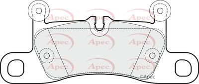 Brake Pad Set APEC PAD1796