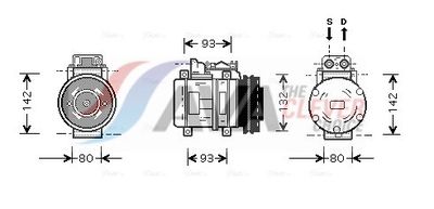 KOMPRESSOR KLIMAANLAGE AVA Clever Choice MSK083