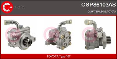 Гидравлический насос, рулевое управление CASCO CSP86103AS для TOYOTA HILUX