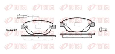 Brake Pad Set, disc brake 0859.12