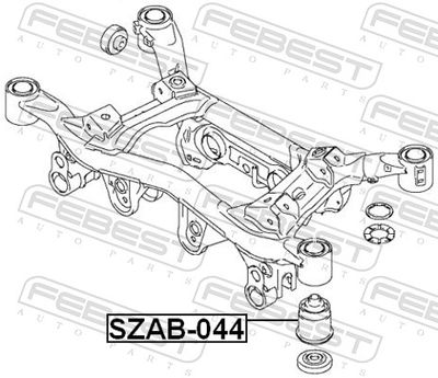 SUPORT AX FEBEST SZAB044 1