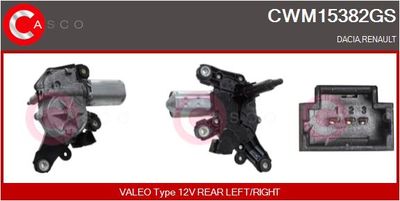 Motor stěračů CASCO CWM15382GS
