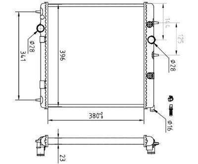 RADIATOR RACIRE MOTOR
