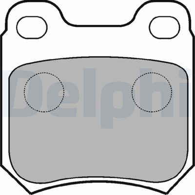 Brake Pad Set, disc brake LP590
