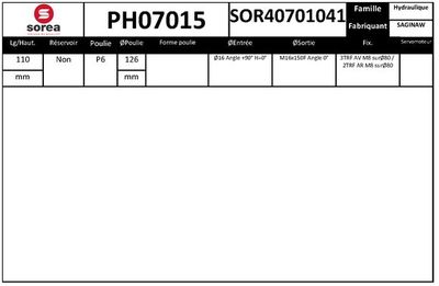 HYDRAULIKPUMPE LENKUNG