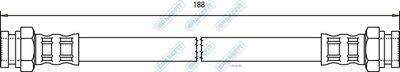 APEC Brake Hose BHO4144