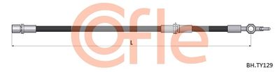 Тормозной шланг COFLE 92.BH.TY129 для TOYOTA MR2