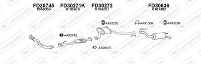 SISTEM DE ESAPAMENT VENEPORTE 300462