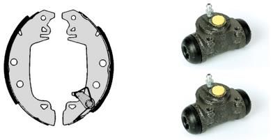 BREMBO Stabdžių trinkelių komplektas