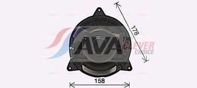 вентилатор вътрешно пространство AVA Clever Choice FD8653