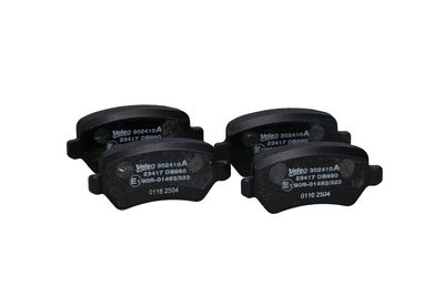 BREMSBELAGSATZ SCHEIBENBREMSE VALEO 302410A 25