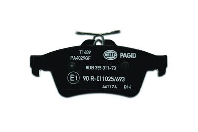 Комплект тормозных колодок, дисковый тормоз 8DB 355 011-731