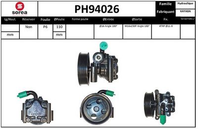 HYDRAULIKPUMPE LENKUNG