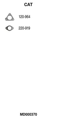 CATALIZATOR FA1 MD000370