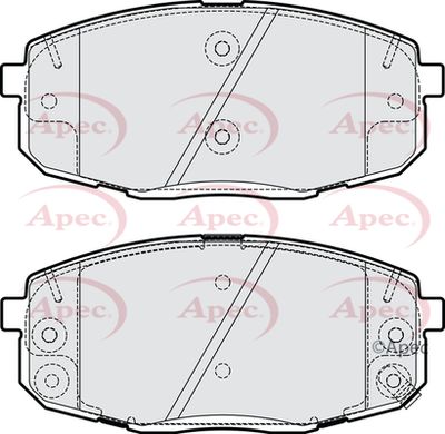 Brake Pad Set APEC PAD2217