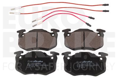 Комплект тормозных колодок, дисковый тормоз EUROBRAKE 5502221918 для ALPINE V6