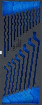 Schaumstoffeinlage, Sortimentskasten