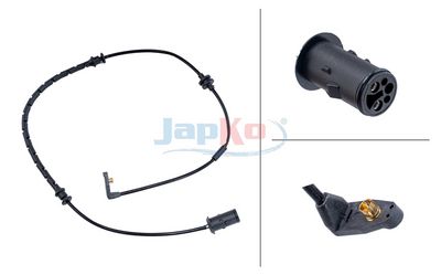 предупредителен контактен сензор, износване на накладките JAPKO BPW-162