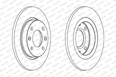 DISC FRANA FERODO DDF059 1