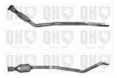 Катализатор QUINTON HAZELL QCAT80140H для CHRYSLER VOYAGER