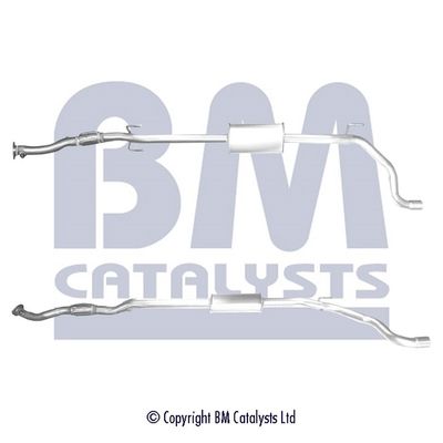 Exhaust Pipe BM Catalysts BM50447