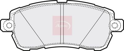 APEC Brake Pad Set, disc brake PAD2164