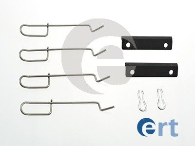 Комплектующие, колодки дискового тормоза ERT 420028 для RENAULT 19